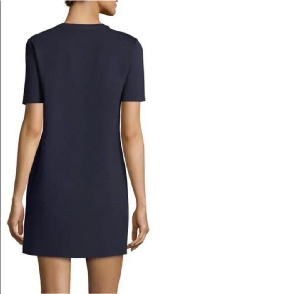 NWT. Tory Burch Metallic shift Dress . SZ XS